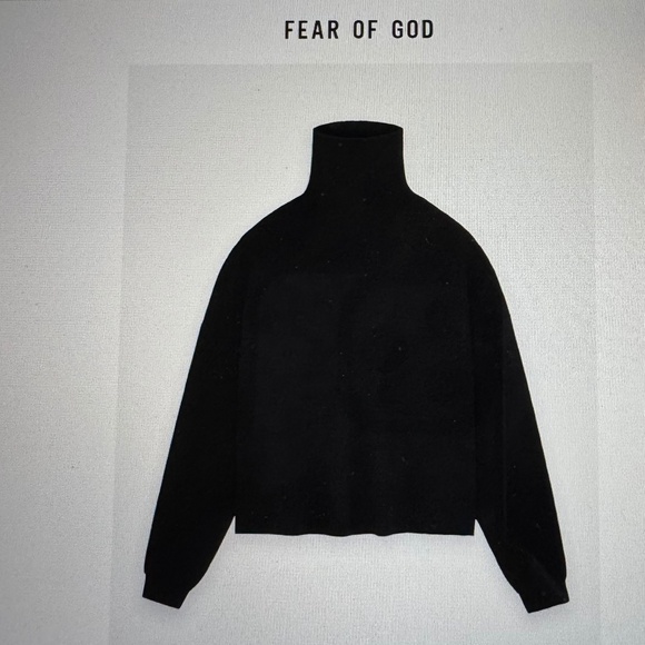 Fear of God Essentials Waffle Sweater - Picture 1 of 4
